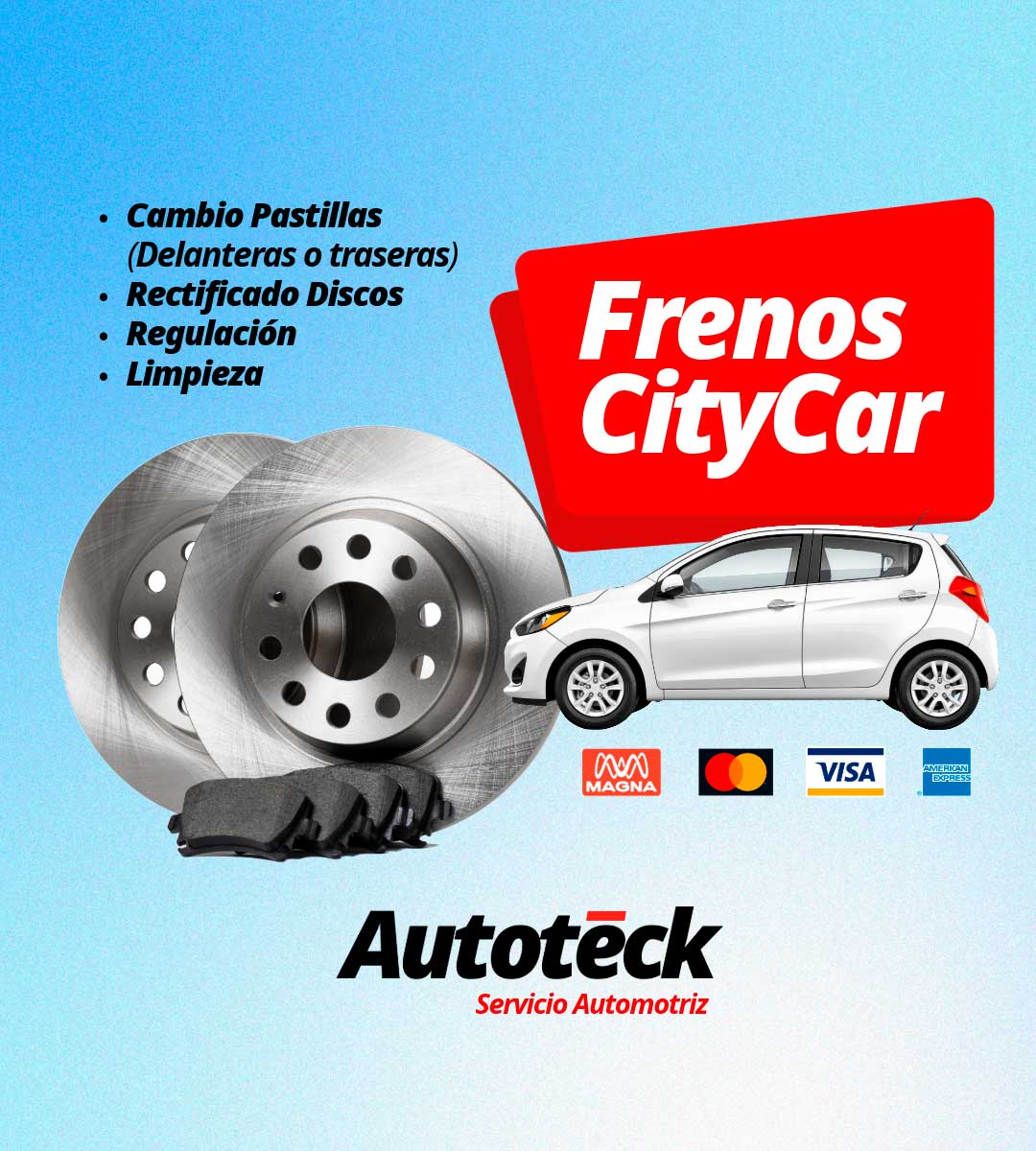 Frenos CityCar