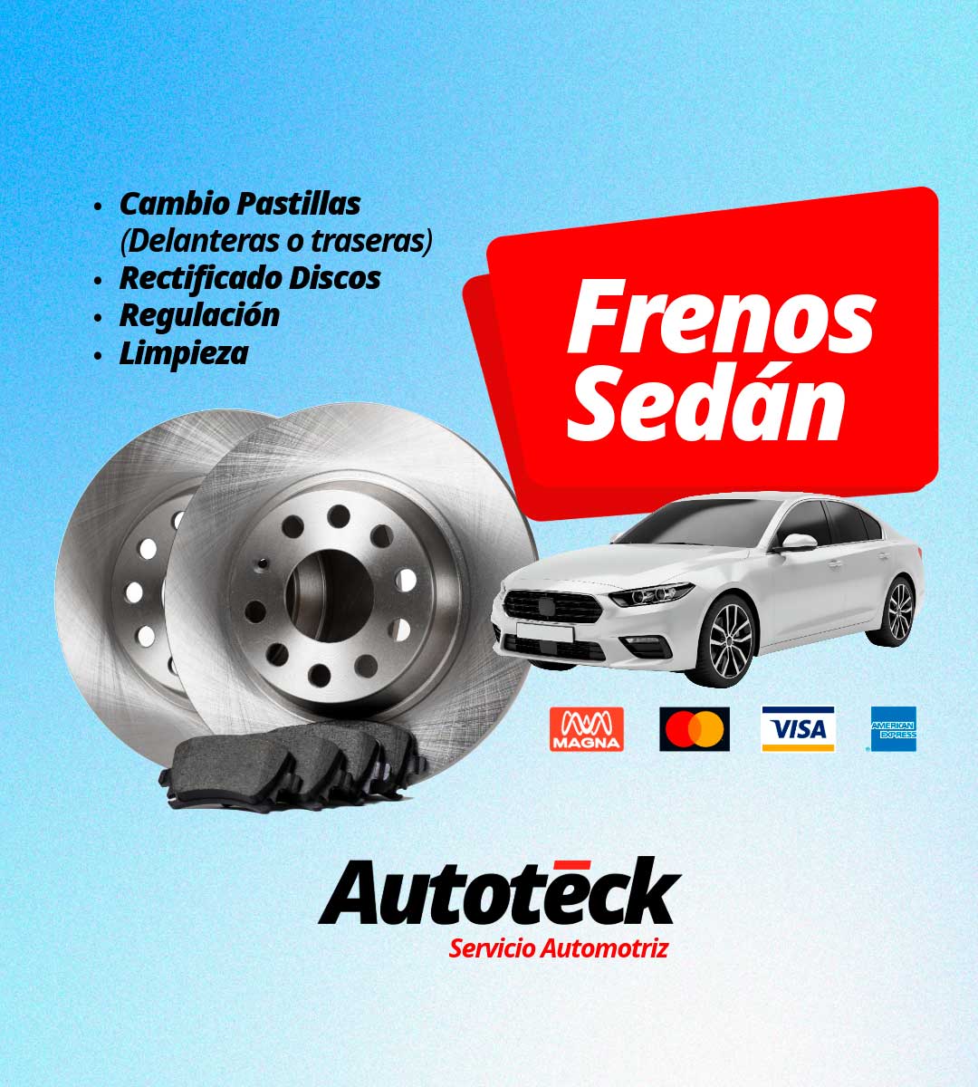Frenos Sedán